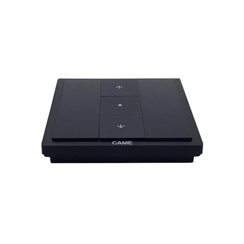 HENDRIX Emetteur Mural 1 Canal Noir CAME 3 HENDRIX Emetteur Mural 1 Canal Noir CAME