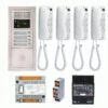 GTBA4E Pack Audio 4 BP Avec 4 Postes GT1D Programmés AIPHONE -Porte Accessoires Magasin 200375 800x800