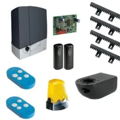 KIT BXV04AGS Motorisation Portail Coulissant CAME 24V 8K01MS-003 + Crémaillère