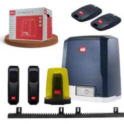 Kit DEIMOS BT A400 Motorisation Coulissant BFT + Crémaillère