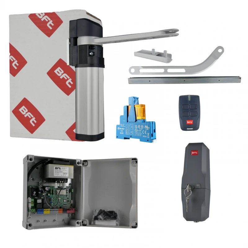 KIT E5 BT A12 MOTORISATION 24V POUR PORTILLON AVEC SERRURE EBP BFT