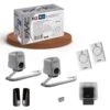 KIT ENERGY INTEGRAL 391 Motorisation 24V Portail 2 Battants FAAC -Porte Accessoires Magasin kit energy integral 2 teleco socle nvx feu 800x800