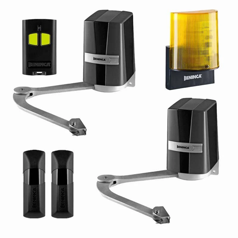 KBN24 Kit De Motorisation 24V Pour Portail Battant BENINCA 3 KBN24 Kit De Motorisation 24V Pour Portail Battant BENINCA
