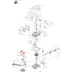 ENSEMBLE DE BUTEES MECANIQUES POUR VIRGO BFT (Pour 2 Moteurs)