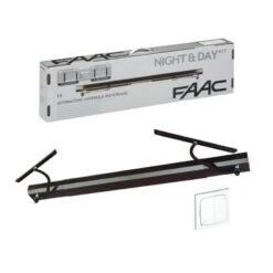 KIT NIGHT & DAY P&P FILAIRE MARRON POUR VOLETS BATTANTS FAAC