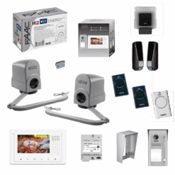 PACK KIT ENERGY INTEGRAL De FAAC Et Vidéophone MINI ZEN