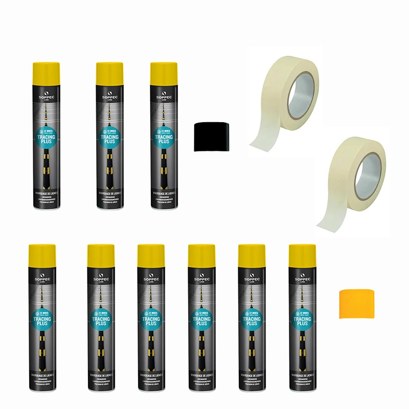 PACK MARQUAGE AU SOL POUR PORTAIL BATTANT 2 X 2 M 4 PACK MARQUAGE AU SOL POUR PORTAIL BATTANT 2 X 2 M – Image 2