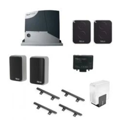 RobusKit 400 Motorisation Coulissant Commande Bidirectionnelle NICE Avec Accessoires