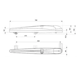 KBOB3024E Kit De Motorisation Pour Portail Battant Jusqu'à 3 Mètres BENINCA 15 KBOB3024E Kit De Motorisation Pour Portail Battant Jusqu'à 3 Mètres BENINCA -Porte Accessoires Magasin schema bob3024e 800x800