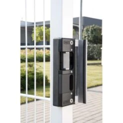 SE-R Gâche électrique à Rupture Pour Serrures En Applique LOCINOX -Porte Accessoires Magasin se closeup on white gate 1920px 800x800