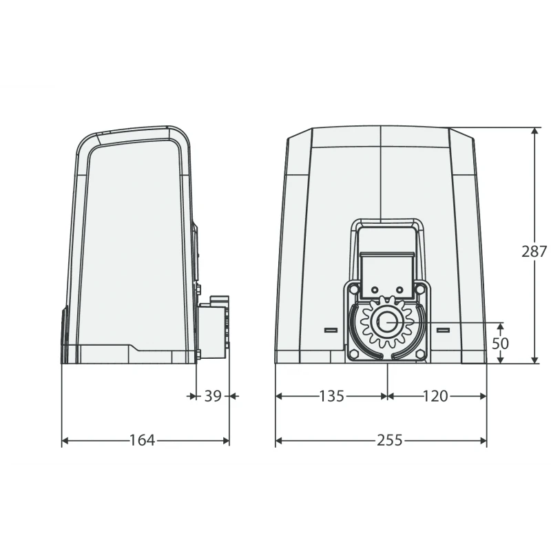 Kit DEIMOS BT A600 Motorisation Portail Coulissant BFT 7 Kit DEIMOS BT A600 Motorisation Portail Coulissant BFT – Image 5