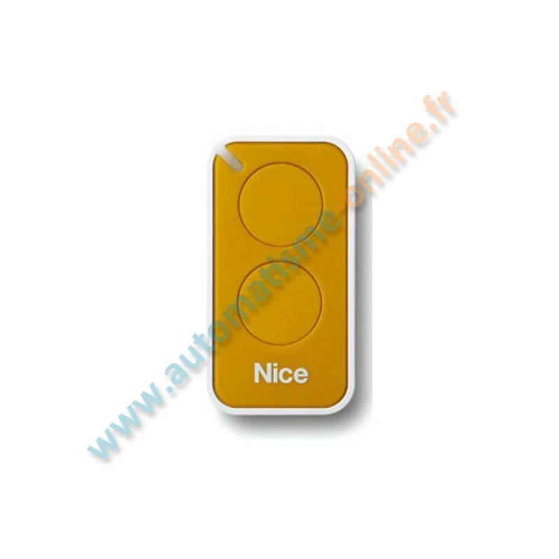 Télécommande NICE ERA INTI Jaune INTI2Y 3 Télécommande NICE ERA INTI Jaune INTI2Y